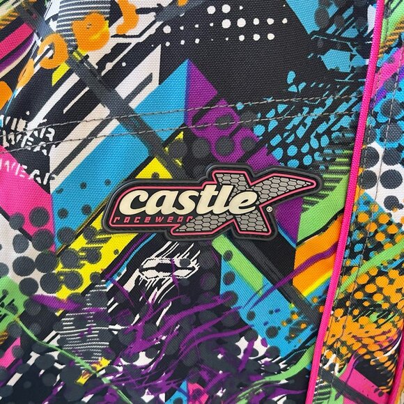 Castle X Abstract Multilayer Racewear Jacket - Picture 4 of 12